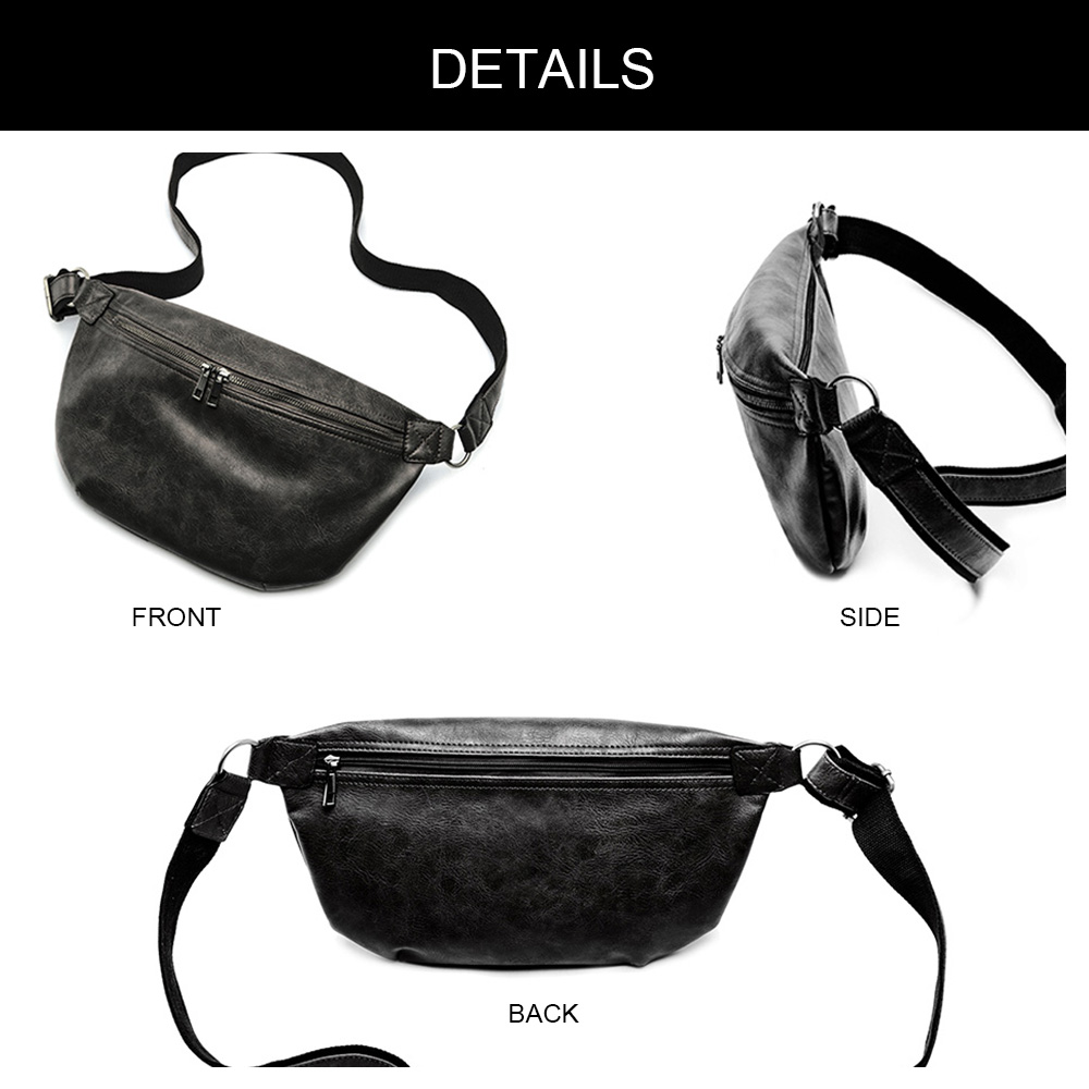 Whatna 2way 革 ボディバッグ・ワンショルダーバッグ メンズ 斜め掛け ipad収納可 軽量 スポーツバッグ 撥水 レザー バッグ 自転車 サイクリング ツーリング アウトドア 遠足 旅行 通勤 通学 黒 ブラウン(9943) 2