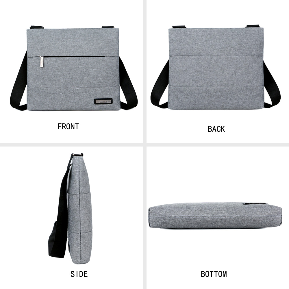 whatnaショルダーバッグ メンズ レディース メッセンジャーバッグ 布 人気型 耐久性 斜め掛 通学 ipad鞄 通勤鞄 カジュアルバッグ  軽量 実用 自転車 かばん男性用 男女兼用 大学生 全4色(hs-218) 2