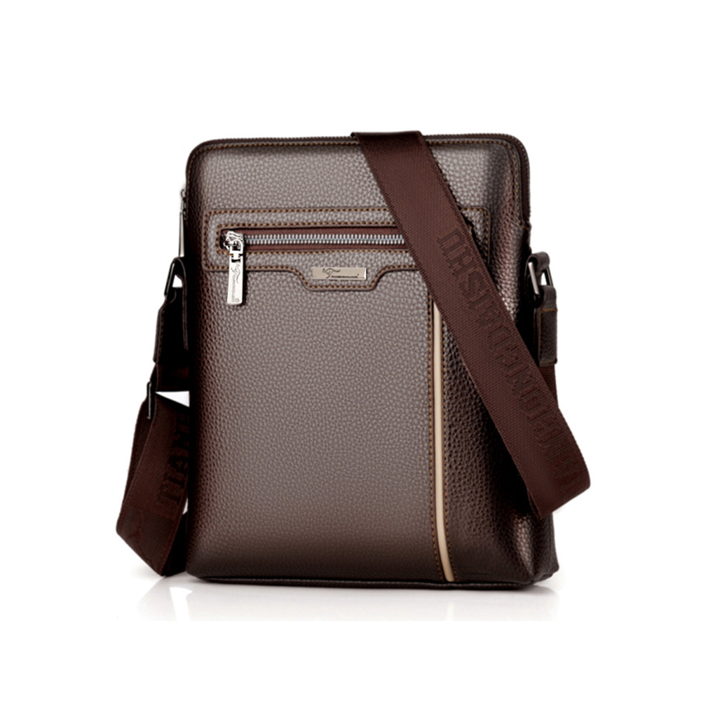 上传到HA043listing   另外HA043看一下题目是否要修改一下，题目前面加上logo Whatnaショルダーバッグ メンズ メッセンジャーバッグ 縦型 小さめ ビジネスバッグ 9.7インチipad収納可 皮革 通勤 通学 斜めがけバッグ オシャレ な シンプル な 実用 自転車 かばん男性用  黒（720） 1