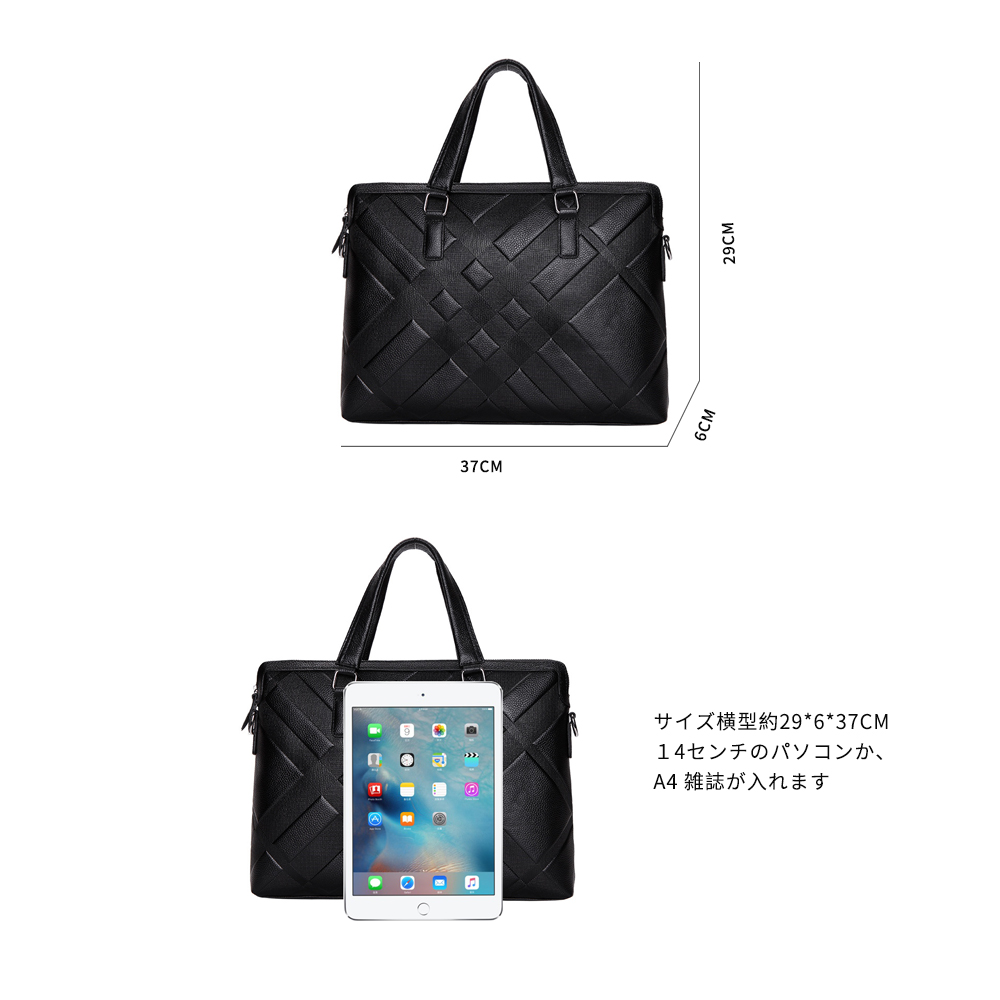 Whatna 2way 牛革 ショルダーバッグ メンズ 斜め掛け 手提げ