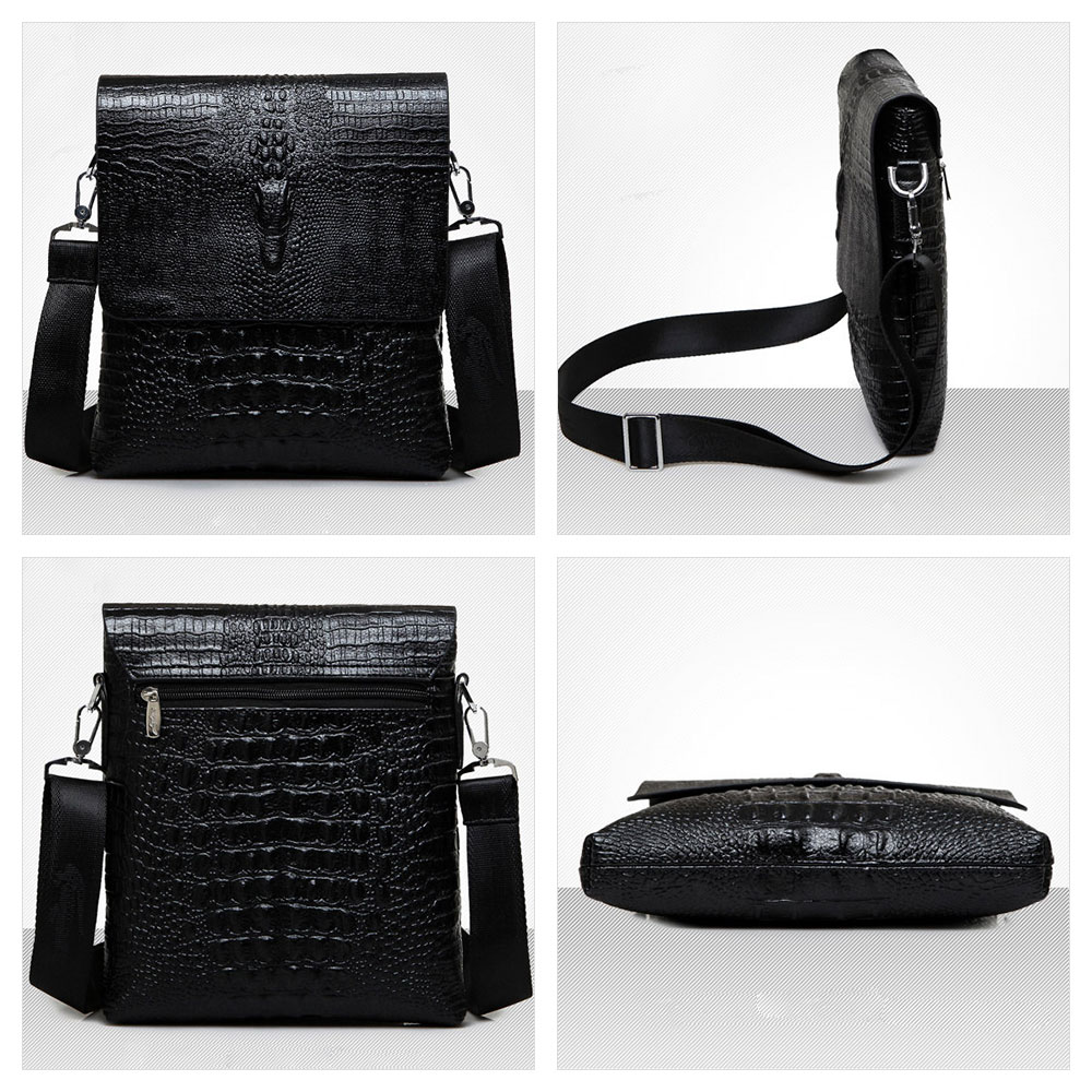 Whatna革 ショルダーバッグ メンズ メッセンジャーバッグ 縦型 B5 10.5インチipad収納可 本 革 厚手 レザー ビジネスバッグ 小さい 斜めがけ バッグ 男性用 紳士用 黒 ブラウン 4