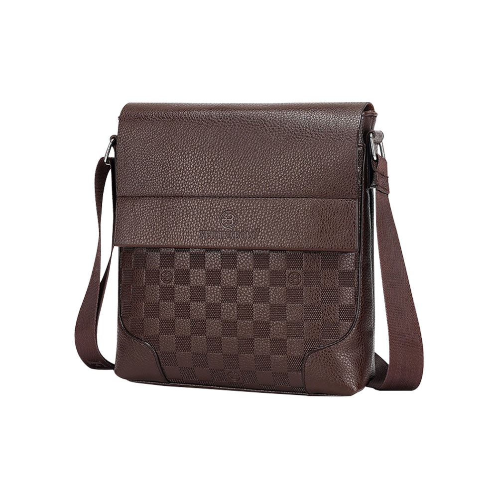 Whatna革 ショルダーバッグ メンズ メッセンジャーバッグ 縦型 B5 10.5インチipad収納可 本 革 厚手 レザー ビジネスバッグ 小さい 斜めがけ バッグ 男性用 紳士用 黒 ブラウン 8