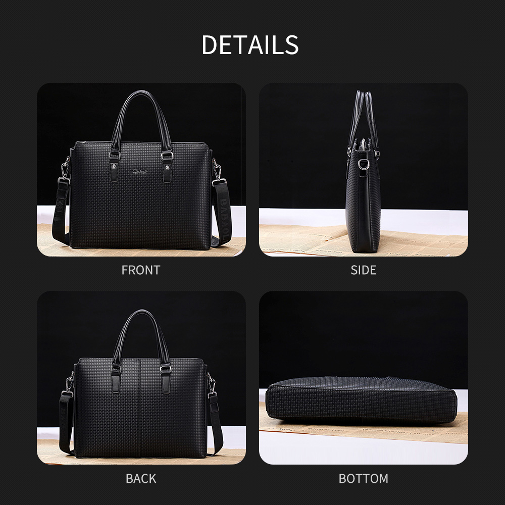 ビジネス バッグ メンズ 2way ショルダー 手提げ大容量 自立 ブリーフケース A4 15インチPC対応 黒 ブラウン ブルー 7