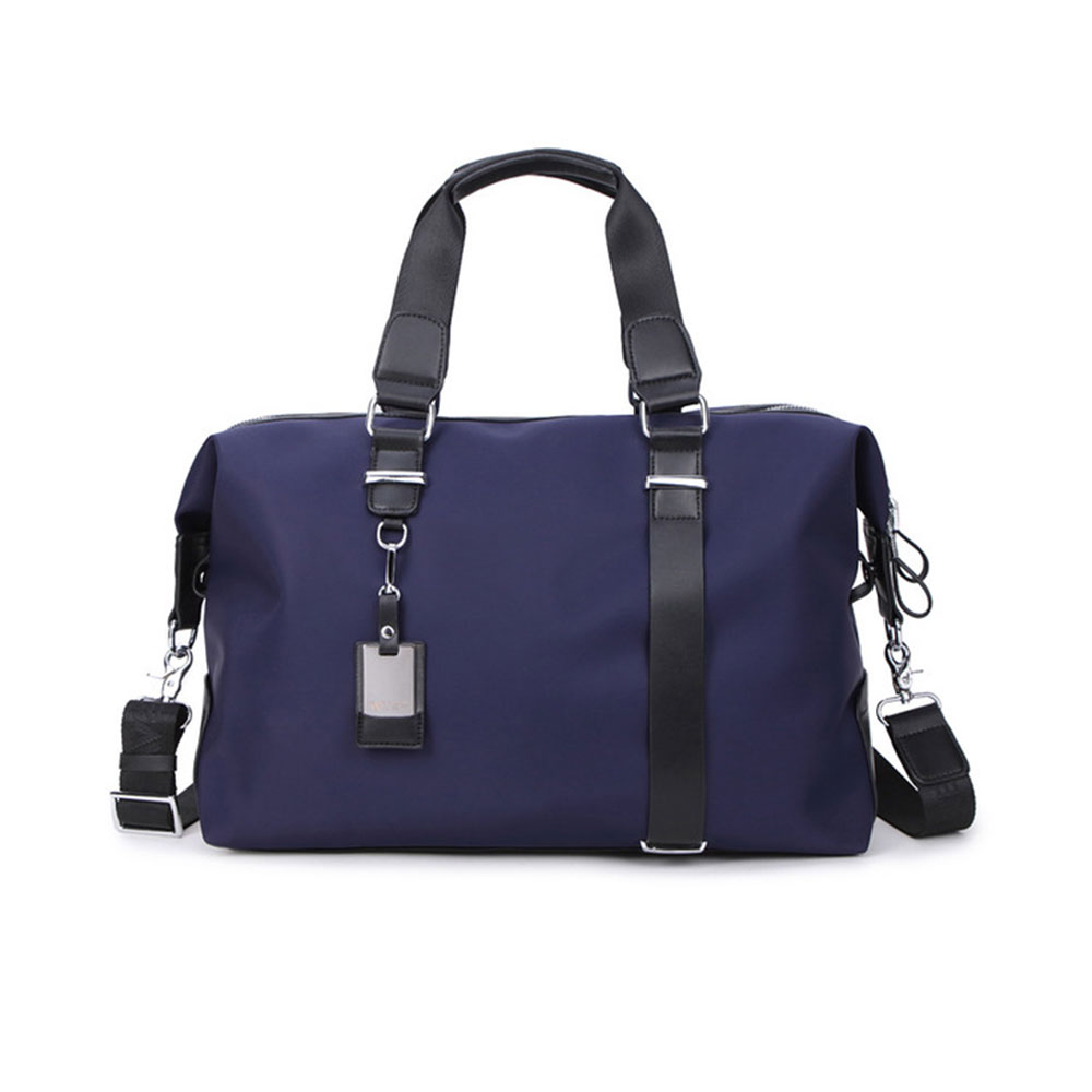 Whatna 2wayショルダーバッグ メンズ 斜め掛け 手提げ バッグ 防水 頑丈 軽量 縦型 15.6インチ収納可 A4ビジネスバッグ ブリーフケース 旅行 通学 通勤鞄 自転車かばん プレゼント男性 黒  ブルー 5208-39 2