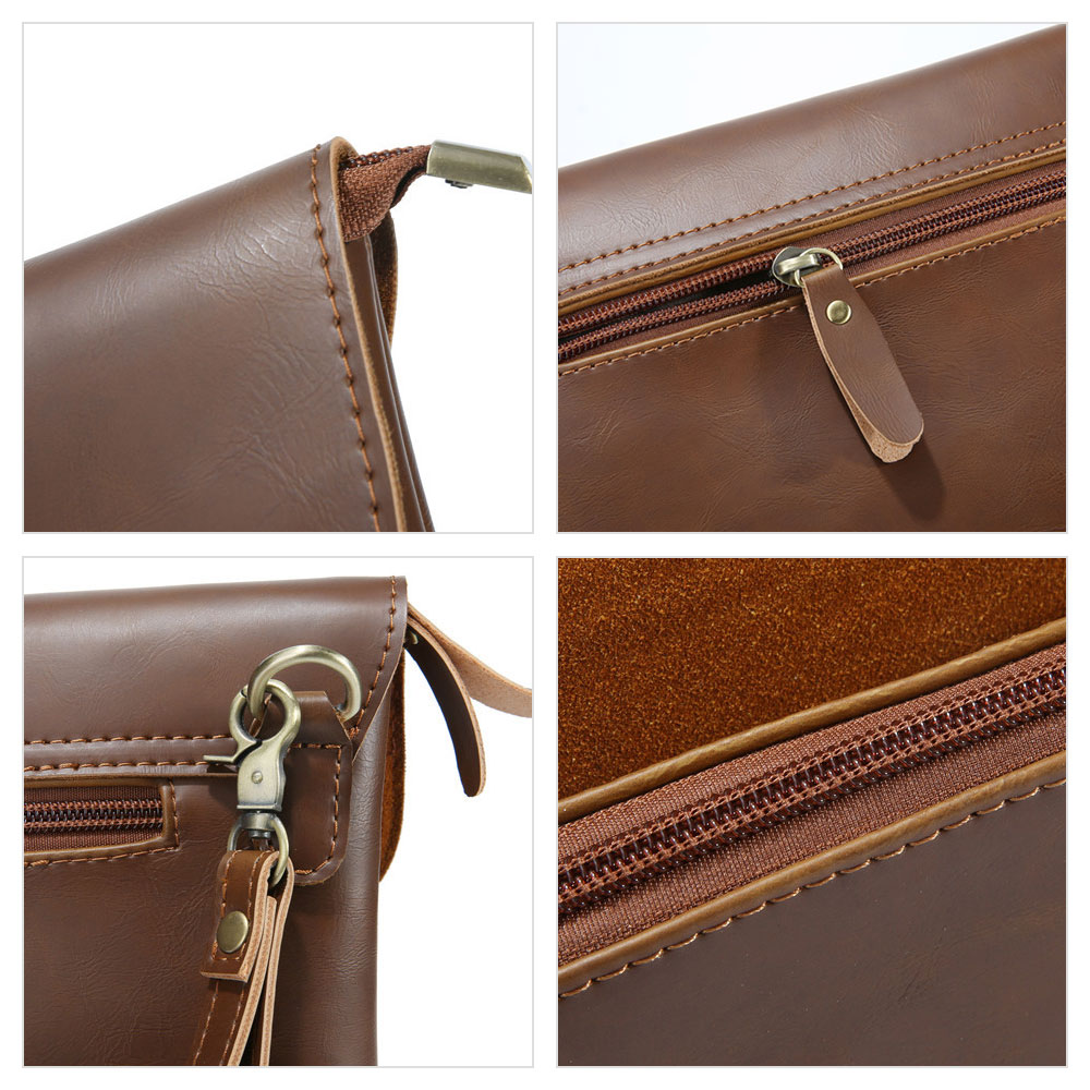 whatna2wayセカンドバッグ メンズ バッグ クラッチ ショルダー革 B5 9.7インチのipad収納可 手持ちバッグ  ビジネス カジュアル フォーマル 結婚式 バッグ 冠婚葬祭 紳士用 男性用 ブラウン 黒（YH9985） 5