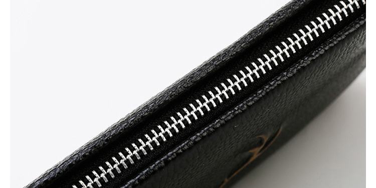 Whatna牛革 2wayセカンドバッグ メンズ バッグ クラッチ バッグ 厚手 本革 手描の立体イラスト ipad 9.7収納可 結婚式 バッグ フォーマル ビジネス冠婚葬祭バッグ 男性用 紳士用 黒 （hs-1074） 10