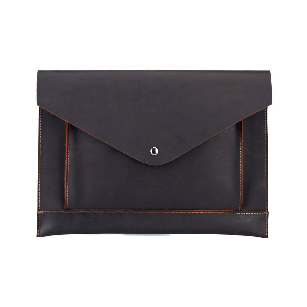 whatnaセカンドバッグ メンズ クラッチ バッグ 厚手本革 高級 牛革 A4 ファイルバッグ 封筒袋 ジュアル フォーマル 冠婚葬祭 ビジネス バッグ 手持ちバッグ 紳士用 男性用 ブラウン 茶 15