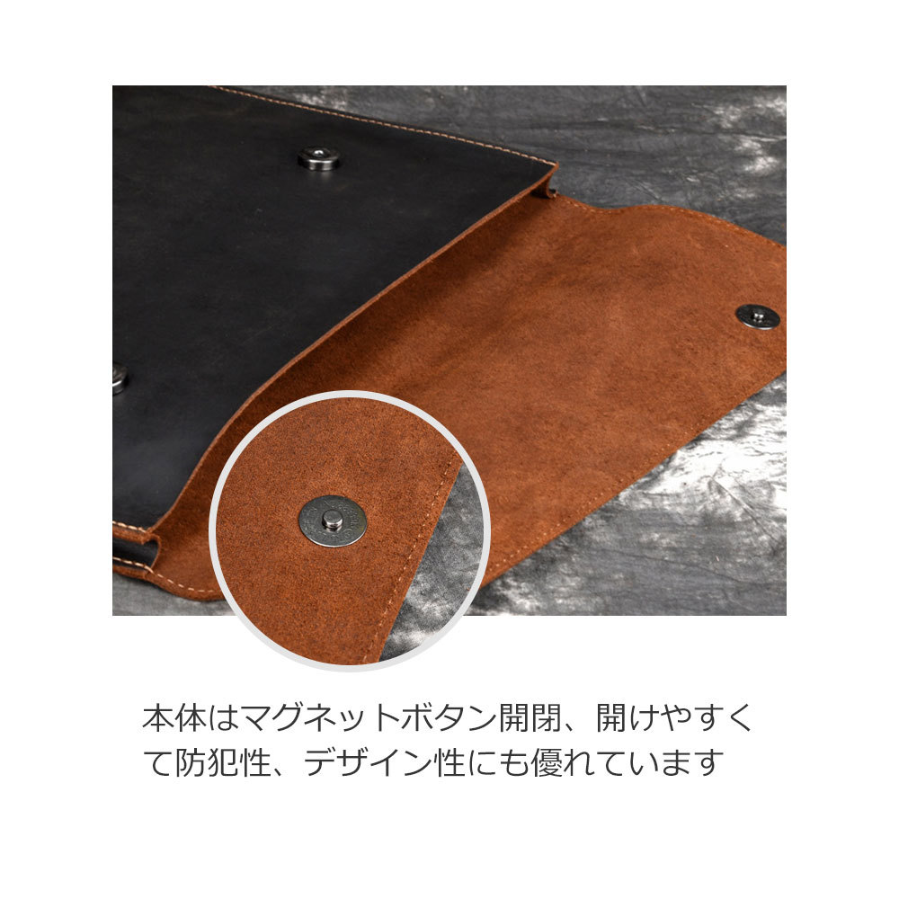 whatnaセカンドバッグ メンズ クラッチ バッグ 厚手本革 高級 牛革 A4 ファイルバッグ 封筒袋 ジュアル フォーマル 冠婚葬祭 ビジネス バッグ 手持ちバッグ 紳士用 男性用 ブラウン 茶 14