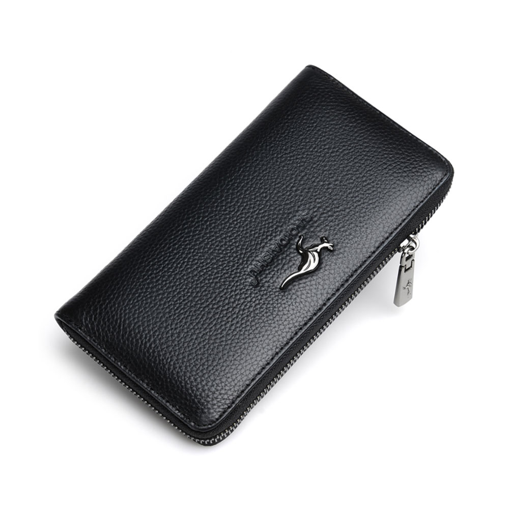 whatna財布 メンズ 長財布 牛革 本革 小銭入れ カード12枚収納 大容量 ラウンドファスナー 財布 全3色SP3060 0