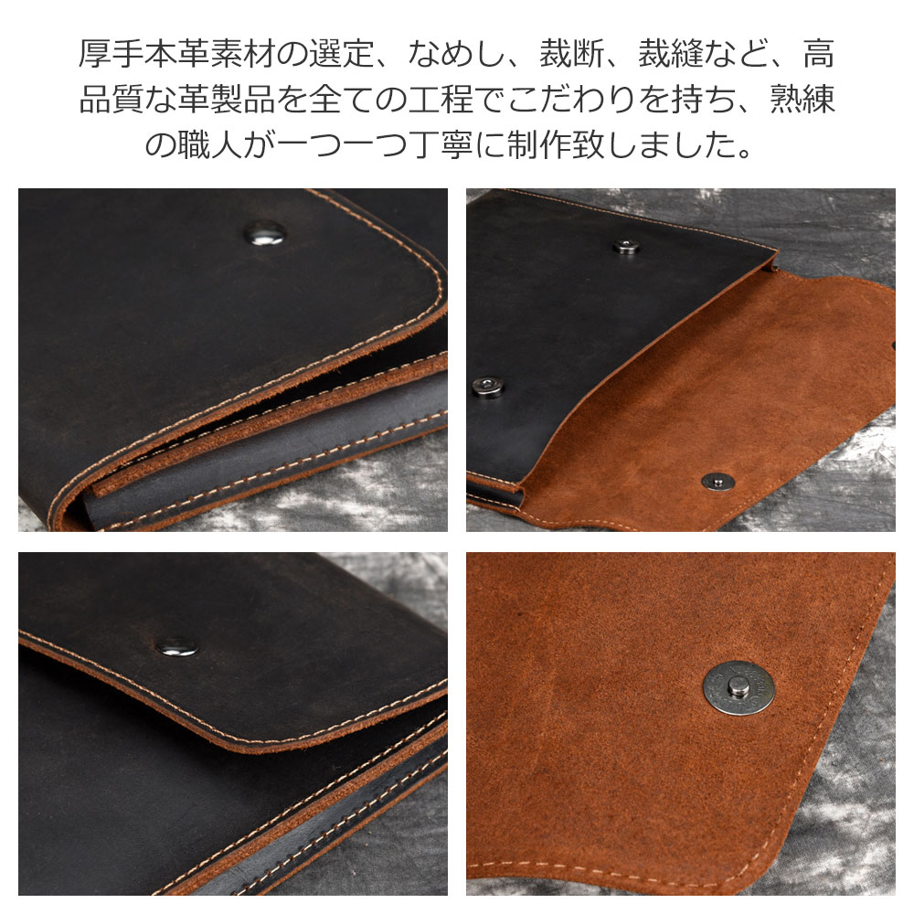whatna セカンドバッグ メンズ クラッチ バッグ 厚手本革 高級 whatna セカンドバッグ メンズ クラッチ バッグ 厚手本革 高級