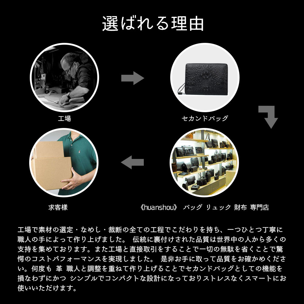 whatna牛革 ダブルファスナー セカンドバッグ クラッチバッグ メンズ 16枚カード収納 B5 レザー 本革 セカンドポーチ 大容量 紳士用 男性用 手持ちバッグ 人気 結婚式 おしゃれ 冠婚葬祭  ビジネス クラッチポーチ ブラック 9