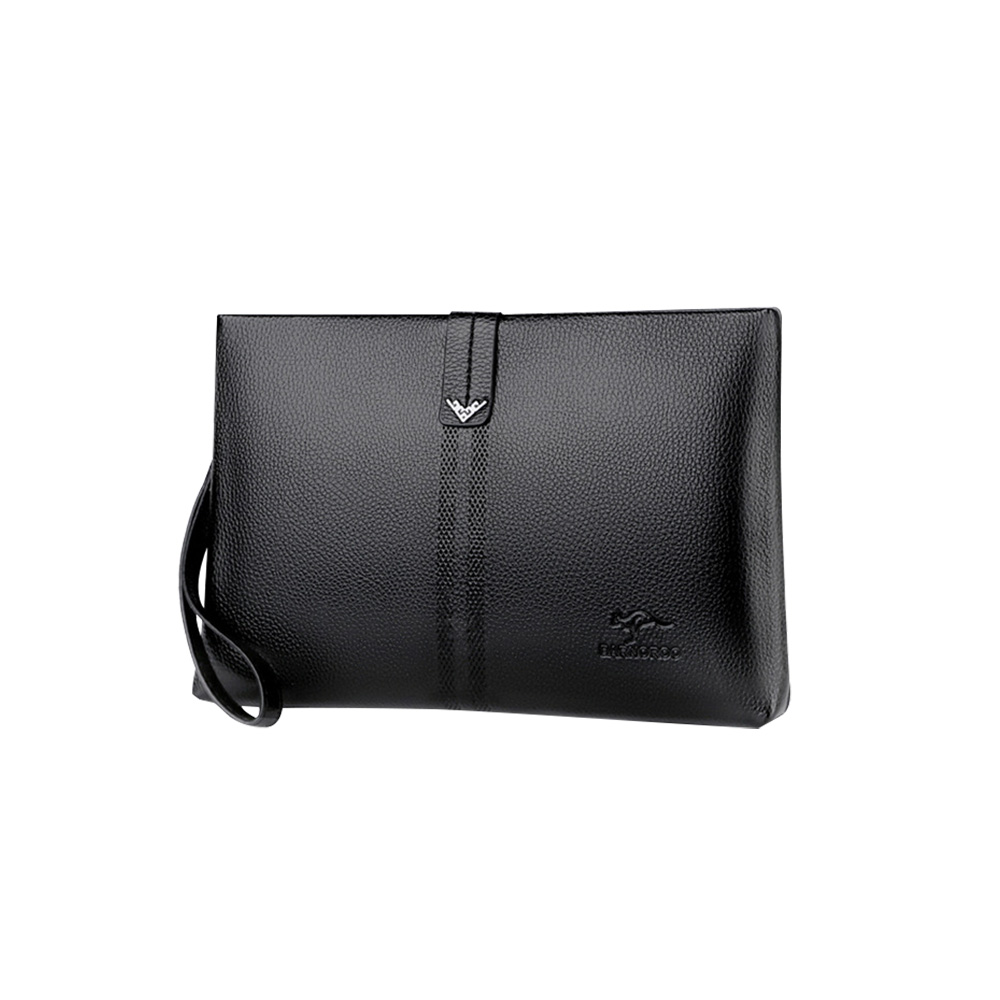 Whatna  2way革 セカンドバッグ メンズ クラッチ バッグB5 9.7インチのipad収納可 6枚カード収納 小銭入 カジュアル フォーマル 冠婚葬祭 結婚式 バッグ紳士用 男性用 黑 ブラウン 1