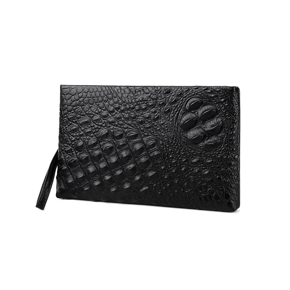 Whatna 2WAY牛革 セカンドバッグ メンズ クラッチ バッグ 本革 本皮 6枚カード収納 小銭入 カジュアル フォーマル 冠婚葬祭 結婚式 バッグ紳士用 男性用 黑 4