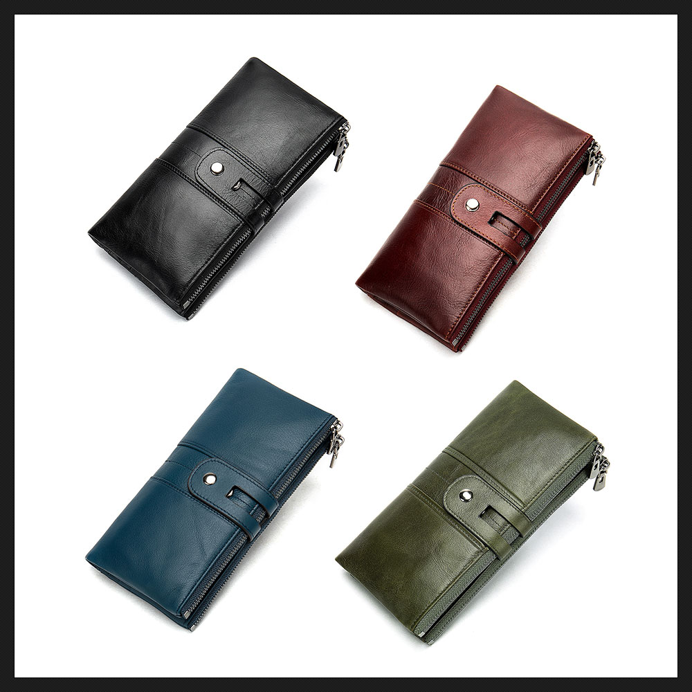 Whatna牛革 ミニセカンドバッグ メンズ バッグ 14枚カード収納 小さめ クラッチバッグ 長財布 革 手持ちバッグ メンズ ポーチ 男性用 紳士用 結婚式 冠婚葬祭 8560 0