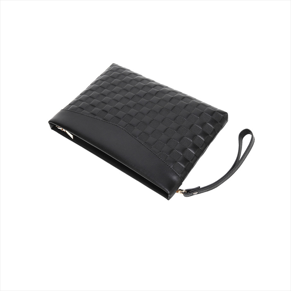 Whatna 2way牛革 セカンドバッグ メンズ クラッチ バッグ 本革 B5 9.7インチのipad収納可 カジュアル フォーマル 冠婚葬祭 結婚式 バッグ紳士用 男性用 黑 2