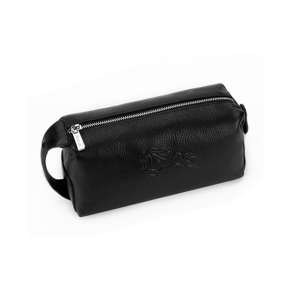 Whatna 2way 牛革 ミニセカンドバッグ メンズ クラッチ バッグ 本革 厚手レザー 6枚カード収納 カジュアル フォーマル 冠婚葬祭 結婚式 バッグ紳士用 男性用 黑 0