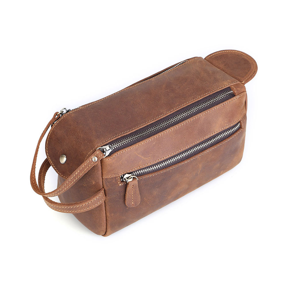 Whatna 2way 牛革 ミニセカンドバッグ メンズ クラッチ バッグ 天 然 厚手 本革 レザー カジュアル フォーマル 冠婚葬祭 結婚式 バッグ紳士用 男性用ブラウン8211 0