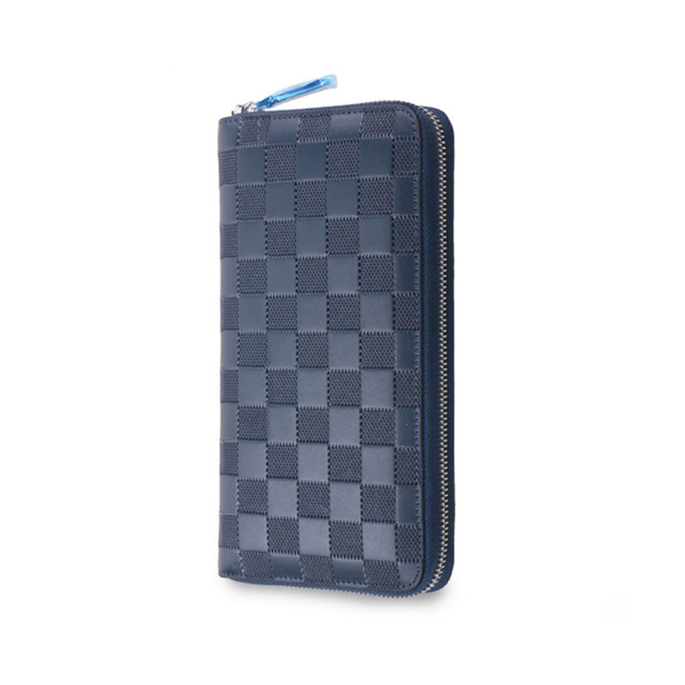 Whatna 2way牛革 ミニセカンドバッグ メンズ バッグ12枚カード収納 厚手 本 革本皮 小さめ クラッチバッグ 長財布 手持ちバッグ 男性用 紳士用 結婚式 冠婚葬祭 バッグ 黒 青 6919 1