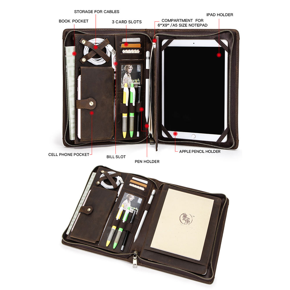 Whatna セカンドバッグ メンズ クラッチ バッグ 厚手 本革 牛革 レザー10.5 ipad タブレットバッグ ファイルバッグ フォーマル 冠婚葬祭 ビジネス 結婚式 バッグ 手持ちバッグ 紳士用 男性用 茶 ブラウンCF2015-10.5 2