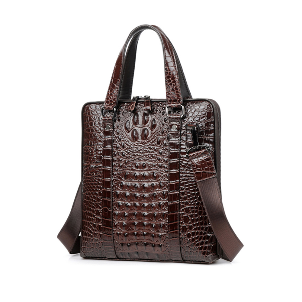 Whatna ビジネス バッグ メンズ 2way ショルダー 手提げ大容量 ブリーフケース A4 14インチPC黒 3