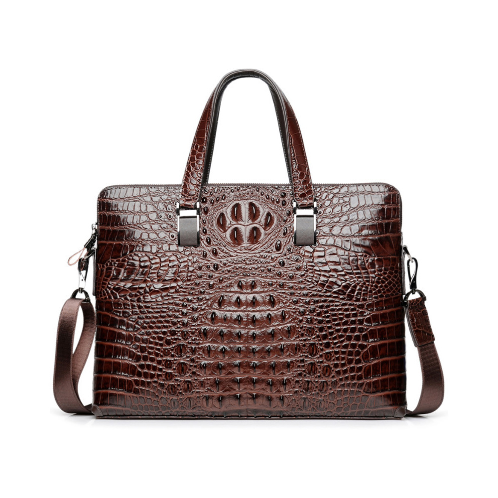 Whatna ビジネス バッグ メンズ 2way ショルダー 手提げ大容量 ブリーフケース A4 14インチPC黒 2