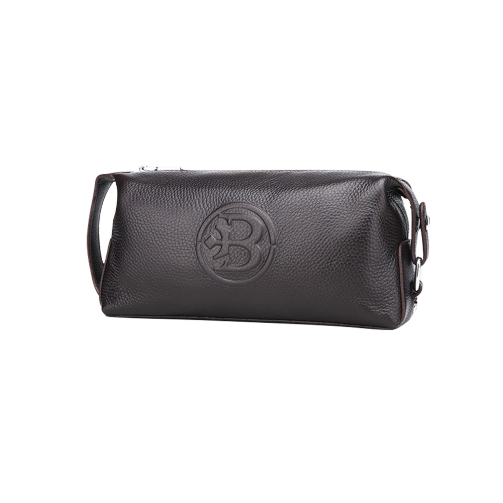 Whatna 2way 牛革 ミニセカンドバッグ メンズ クラッチ バッグ 本革 厚手 レザー 6枚カード収納 カジュアル フォーマル 冠婚葬祭 結婚式 バッグ紳士用 男性用 黑66111 1