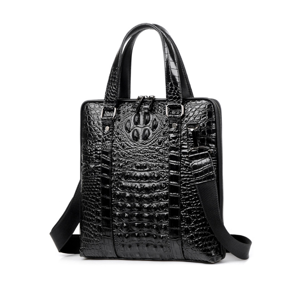 Whatna ビジネス バッグ メンズ 2way ショルダー 手提げ大容量 ブリーフケース A4 14インチPC黒 1