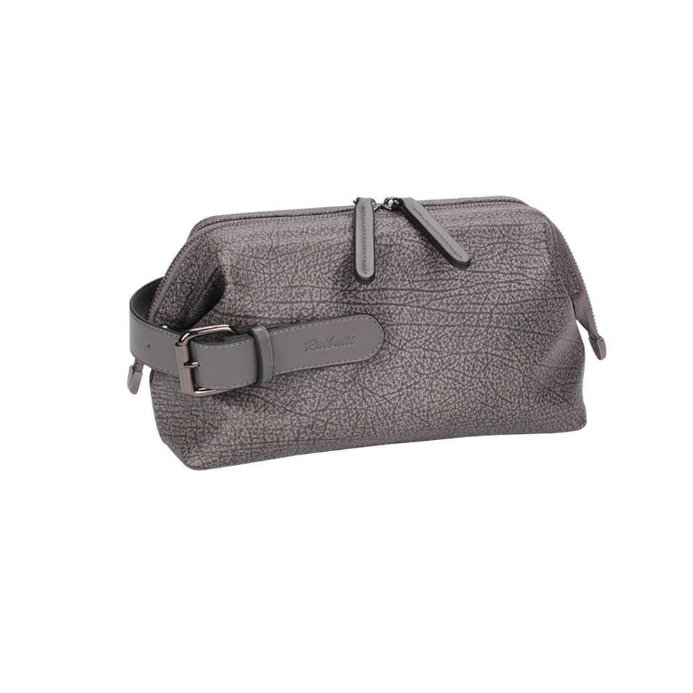 Whatna 2way 牛革 ミニセカンドバッグ メンズ クラッチ バッグ 厚手 本革 レザー 6枚カード収納 カジュアル フォーマル 冠婚葬祭 結婚式 バッグ紳士用 男性用黒 グレーR19 1