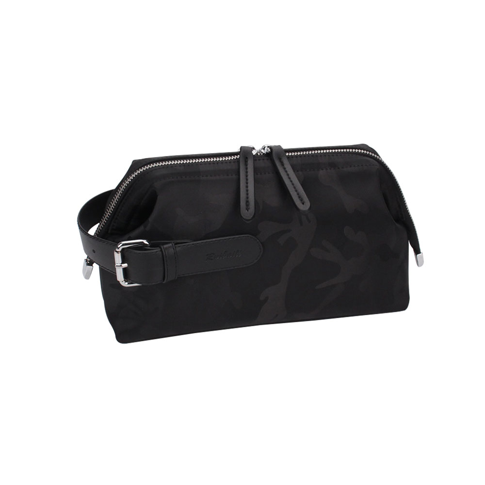 Whatna 2way ミニセカンドバッグ メンズ クラッチ バッグ 6枚カード収納 カジュアル フォーマル 冠婚葬祭 結婚式 バッグ紳士用 男性用 黒 青 グレーR19 1