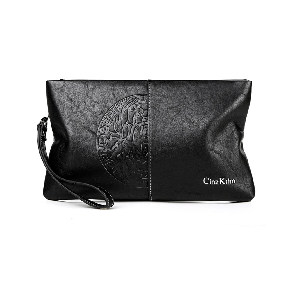 whatna2way革 セカンドバッグ メンズ クラッチ バッグ 9.7インチのipad収納可B5 6枚カード収納 小銭入 カジュアル フォーマル 冠婚葬祭 結婚式 バッグ紳士用 男性用 黑C3302 1