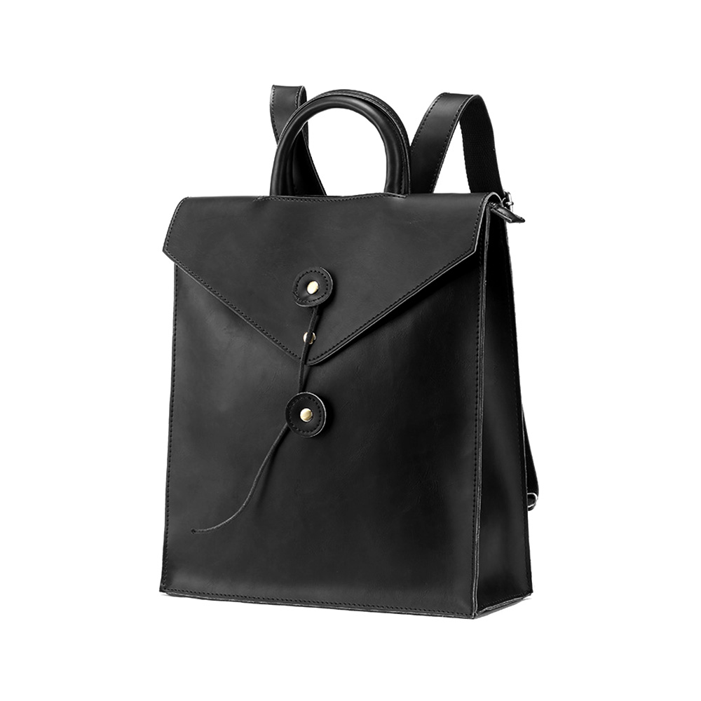 Whatna ビジネスバッグメンズ 手提げ・リュックの2WAY厚手 レザー A4 14インチ収納可 大容量 盗難防止 旅行 出張用 通勤 通学 就活 面接 バッグ かばん 男性用 ブラウン 黒(6675) 0