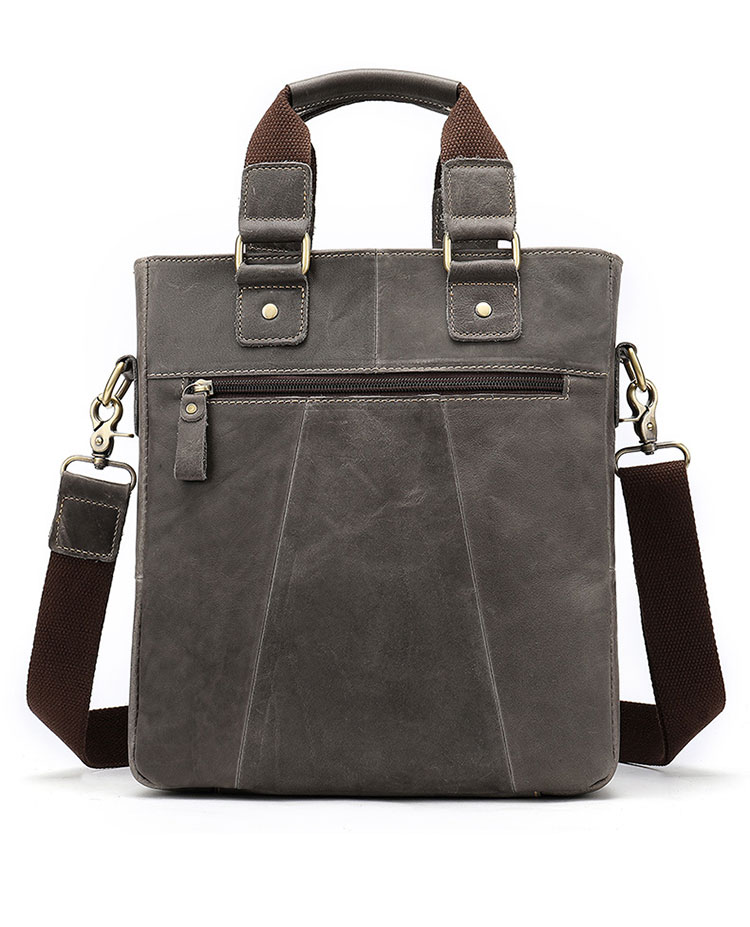 Whatna天然 牛革 ショルダーバッグ メンズ ビジネスバッグ 旅行バッグ2way 斜め掛け 手提げ バッグA4 13.3インチpc 収納可 本 革 厚手 レザー 横型 ブリーフケース フォーマルバッグ 肩掛けバッグ プレゼント男性 绅士用（8532） 2