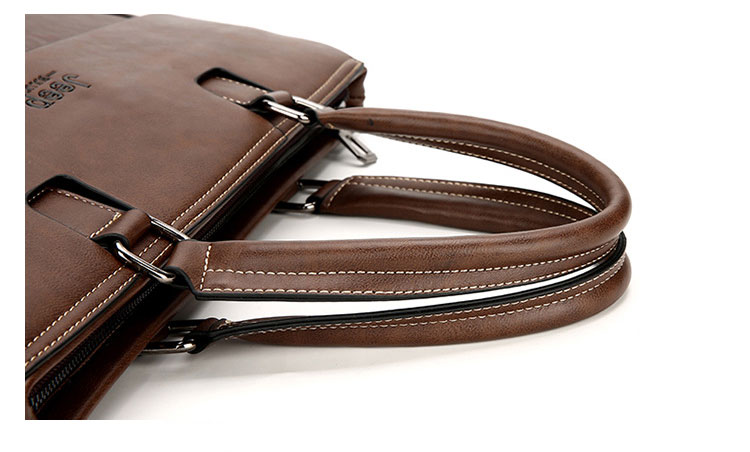 Whatna革 ショルダーバッグ メンズ ビジネスバッグ 旅行バッグ2way 斜め掛け 手提げ バッグA4 横型 ブリーフケース フォーマルバッグ 肩掛けバッグ プレゼント男性 绅士用（023-8006） 12