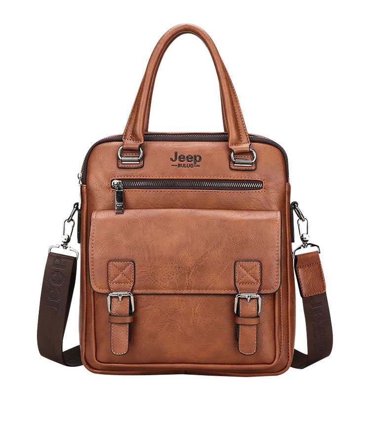 Whatna革 ショルダーバッグ メンズ ビジネスバッグ 旅行バッグ2way 斜め掛け 手提げ バッグA4 横型 ブリーフケース フォーマルバッグ 肩掛けバッグ プレゼント男性 绅士用（8001） 4