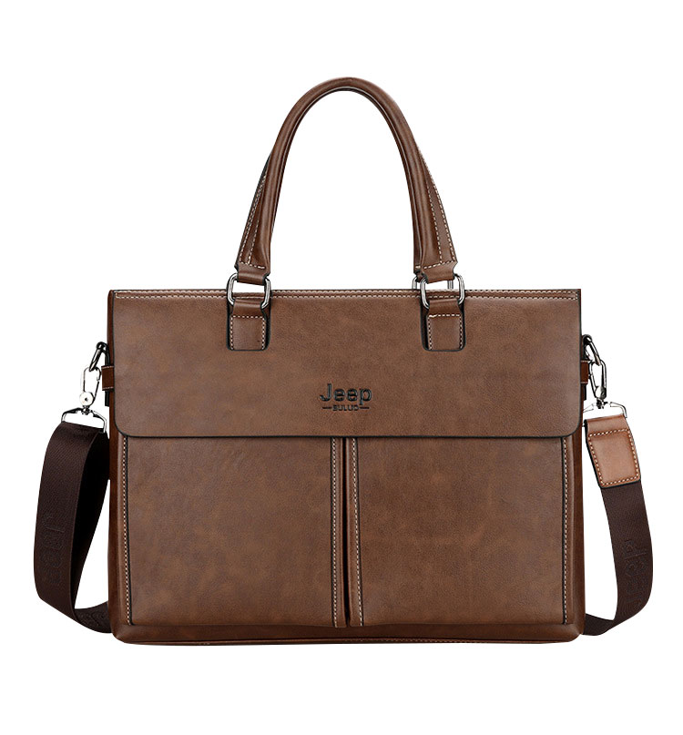 Whatna革 ショルダーバッグ メンズ ビジネスバッグ 旅行バッグ2way 斜め掛け 手提げ バッグA4 横型 ブリーフケース フォーマルバッグ 肩掛けバッグ プレゼント男性 绅士用（023-8006） 3