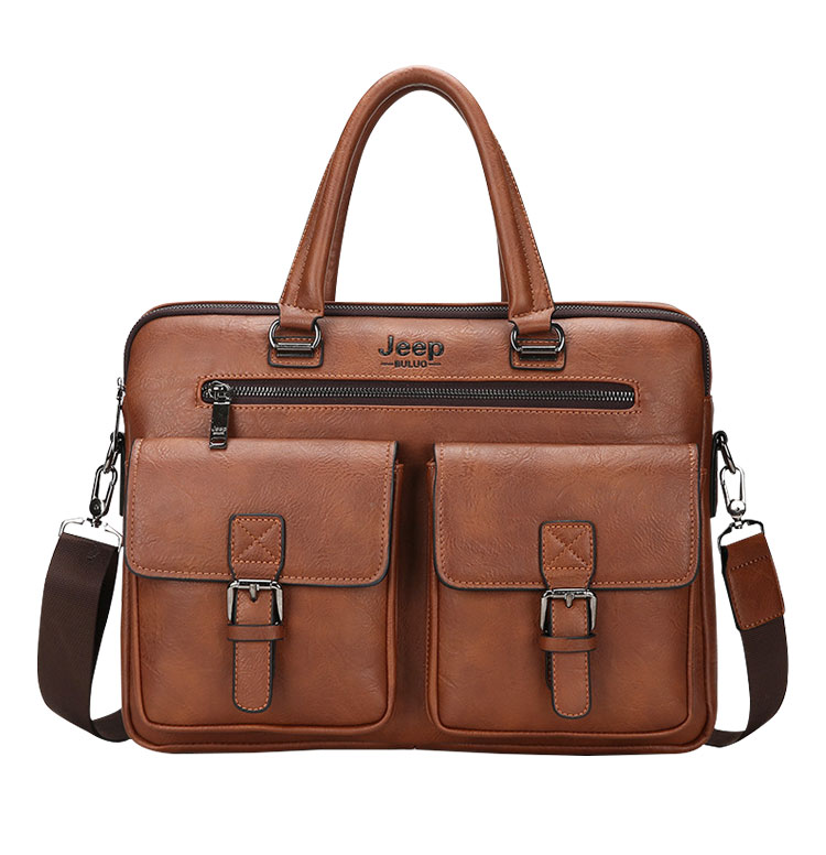 Whatna革 ショルダーバッグ メンズ ビジネスバッグ 旅行バッグ2way 斜め掛け 手提げ バッグA4 横型 ブリーフケース フォーマルバッグ 肩掛けバッグ プレゼント男性 绅士用（8001） 1