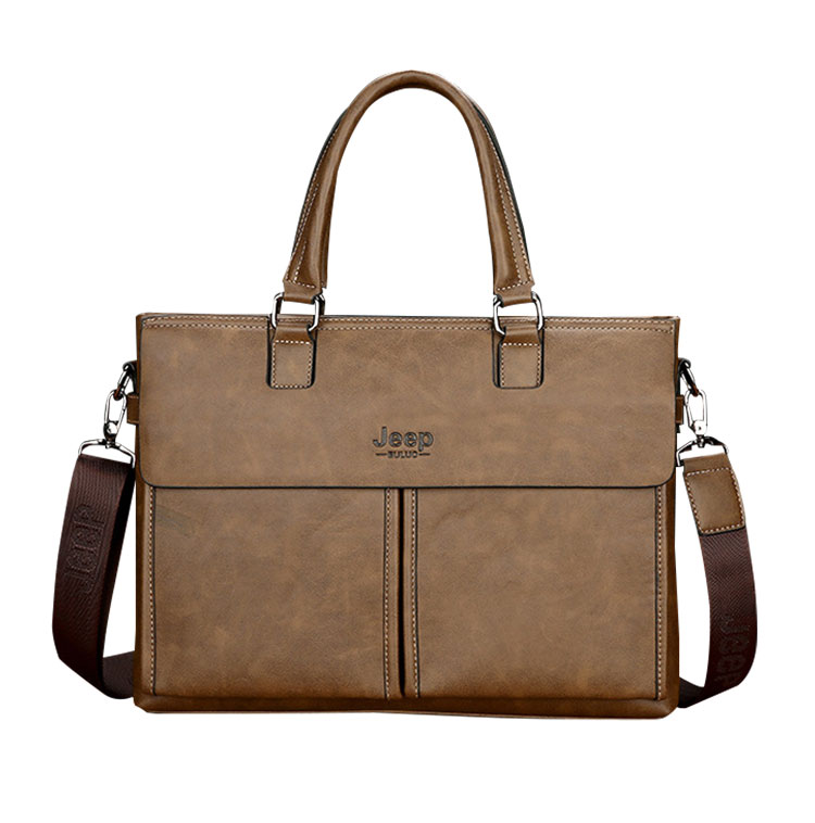 Whatna革 ショルダーバッグ メンズ ビジネスバッグ 旅行バッグ2way 斜め掛け 手提げ バッグA4 横型 ブリーフケース フォーマルバッグ 肩掛けバッグ プレゼント男性 绅士用（023-8006） 1