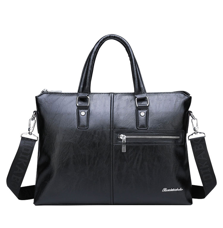 Whatna革 ショルダーバッグ メンズ ビジネスバッグ 旅行バッグ2way 斜め掛け 手提げ バッグA4 横型 ブリーフケース フォーマルバッグ 肩掛けバッグ プレゼント男性 绅士用（9112） 0