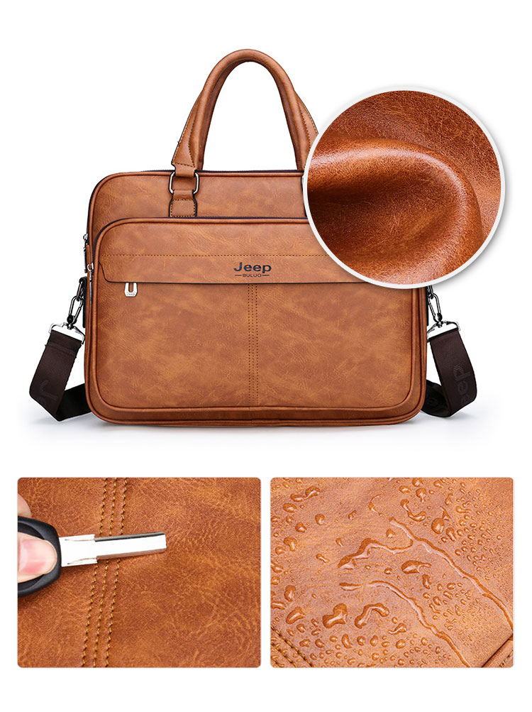 Whatna革 ショルダーバッグ メンズ ビジネスバッグ 旅行バッグ2way 斜め掛け 手提げ バッグA4 横型 ブリーフケース フォーマルバッグ 肩掛けバッグ プレゼント男性 绅士用（8015） 8