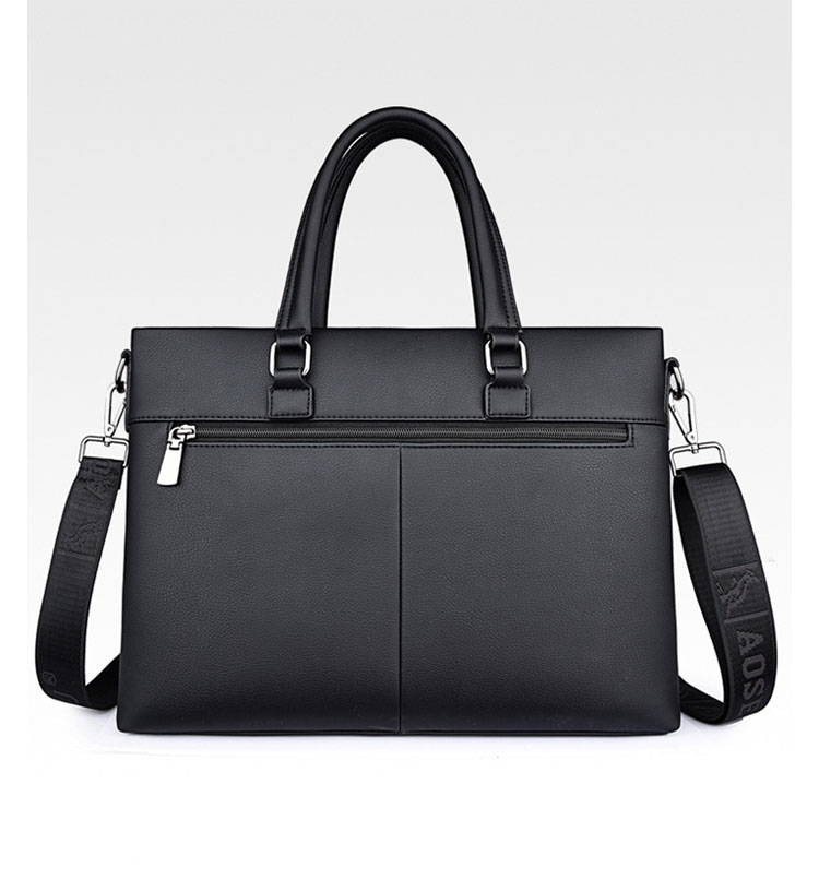 Whatna牛革 ショルダーバッグ メンズ ビジネスバッグ 旅行バッグ2way 斜め掛け 手提げ バッグA4 横型 ブリーフケース フォーマルバッグ 肩掛けバッグ プレゼント男性 绅士用（d-001） 5