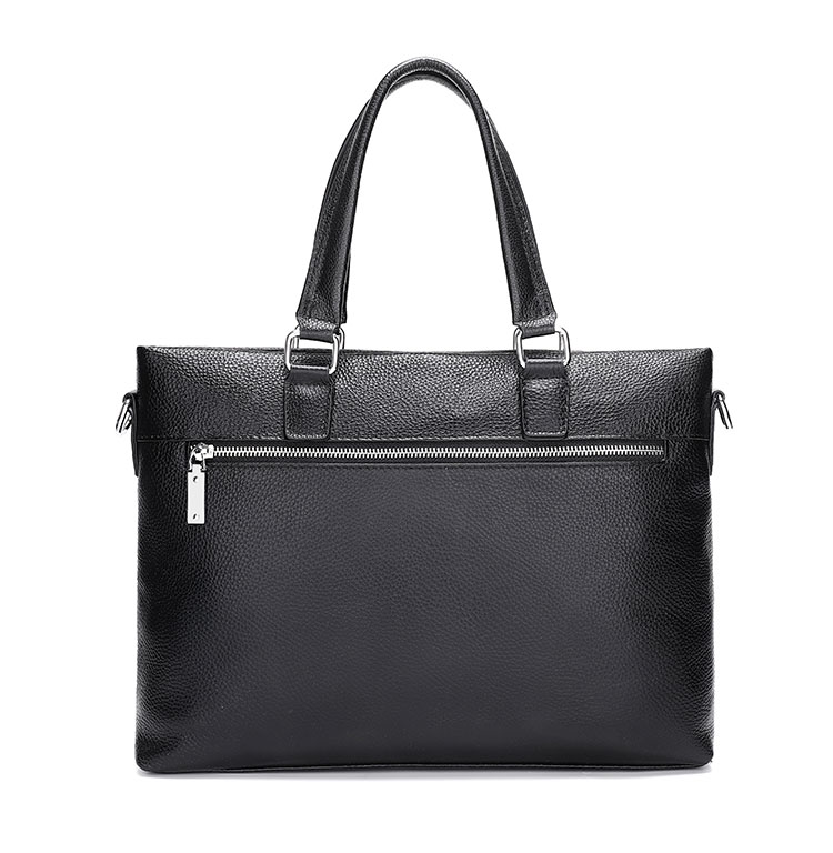 Whatna天然 牛革 ショルダーバッグ メンズ ビジネスバッグ 旅行バッグ2way 斜め掛け 手提げ バッグA4 15インチpc 収納可 本 革 厚手 レザー 横型 ブリーフケース フォーマルバッグ 肩掛けバッグ プレゼント男性 绅士用（6190） 3