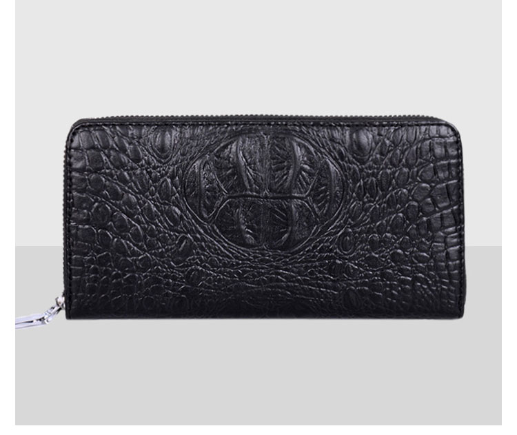 Whatna革  ミクラッチ バッグ メンズ バッグ セカンドバッグ  カード12枚収納可 小きめ 厚手 レザー本 革 手持ちバッグ 結婚式 バッグ 冠婚葬祭バッグ 男性用 紳士用 通勤用 黒 （YJBB-1225） 1