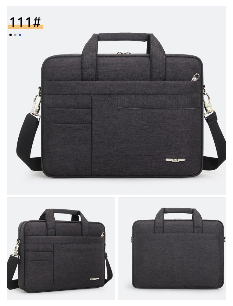 Whatna ショルダーバッグ メンズ ビジネスバッグ 旅行バッグ2way 斜め掛け 手提げ バッグA4 15.6インチpc 収納可 ブリーフケース フォーマルバッグ 肩掛けバッグ プレゼント男性 绅士用 5