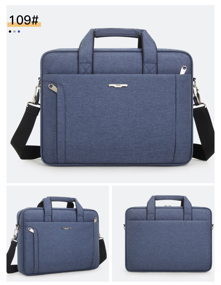 Whatna ショルダーバッグ メンズ ビジネスバッグ 旅行バッグ2way 斜め掛け 手提げ バッグA4 15.6インチpc 収納可 ブリーフケース フォーマルバッグ 肩掛けバッグ プレゼント男性 绅士用 3