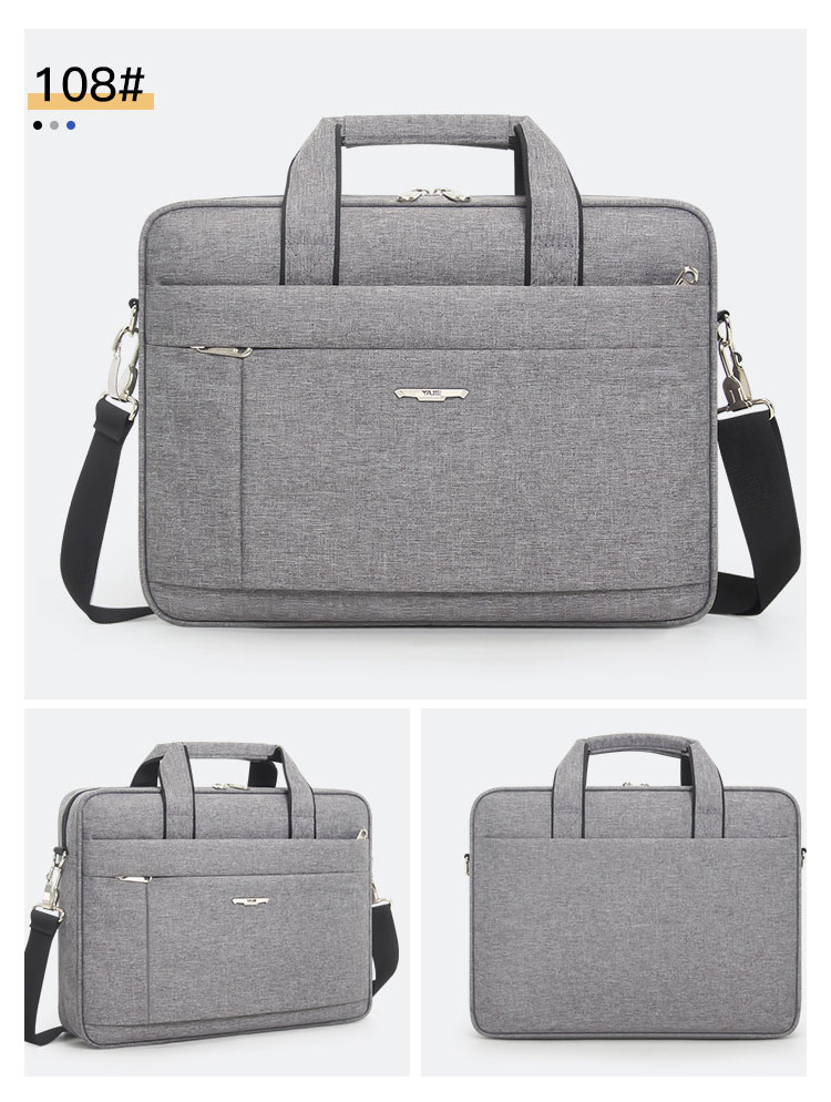 Whatna ショルダーバッグ メンズ ビジネスバッグ 旅行バッグ2way 斜め掛け 手提げ バッグA4 15.6インチpc 収納可 ブリーフケース フォーマルバッグ 肩掛けバッグ プレゼント男性 绅士用 1