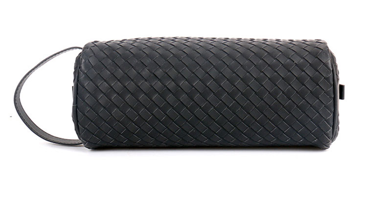 Whatna 2way 牛革 手作り編み込み セカンドバッグ メンズ バッグ クラッチ バッグ 本革 厚手 レザー カード8枚収納可 手持ちバッグ 結婚式 バッグ フォーマル  ビジネス 冠婚葬祭 バッグ 男性用 紳士用 黒 （22668） 2