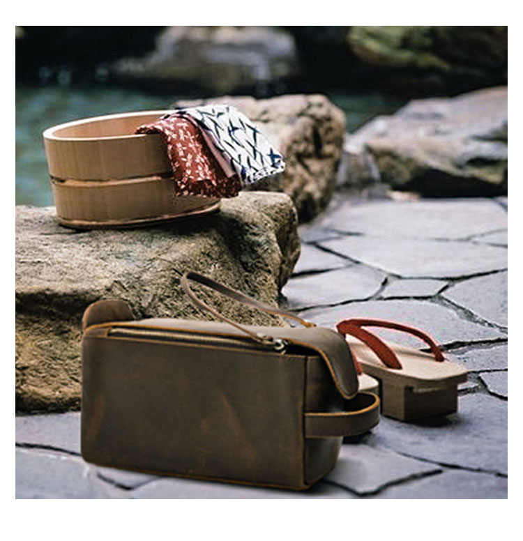 Whatna2way 天然 牛革 ミニセカンドバッグ メンズ クラッチ バッグ 厚手 本革 レザー 化粧ポーチ ビジネス カジュアル フォーマル 冠婚葬祭 結婚式 バッグ紳士用 男性用ブラウン8821 6