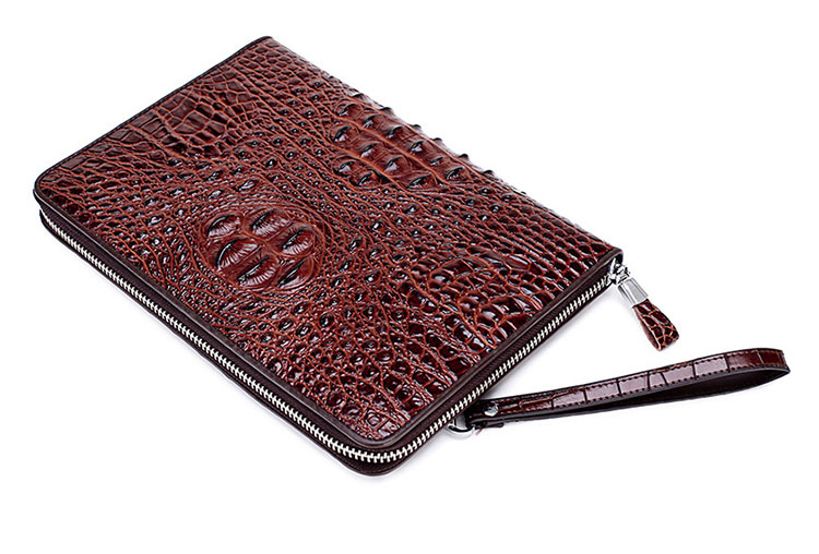 Whatna革 セカンドバッグ メンズ クラッチ バッグ 大きめ 10.5ipad収納可3室の仕切 カード32枚収納可 厚手 本 革 手持ちバッグ ビジネス カジュアル フォーマル 結婚式バッグ  冠婚葬祭 バッグ 紳士用 男性用 （612-661 ） 1