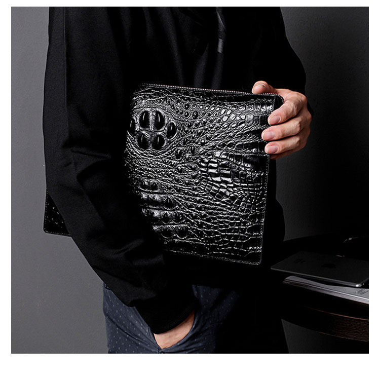 Whatna革 セカンドバッグ メンズ クラッチ バッグ 大きめ A4 10.5ipad厚手 本 革 ブリーフケース ファイルバッグ 封筒袋 手持ちバッグ ビジネス カジュアル フォーマル 結婚式バッグ  冠婚葬祭 バッグ 紳士用 男性用 （688） 11