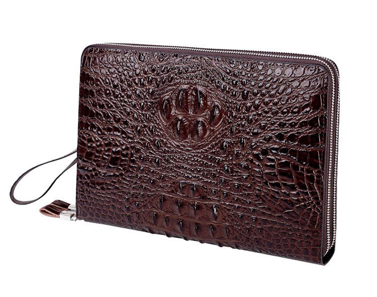 Whatna革 セカンドバッグ メンズ クラッチ バッグ 大きめ 10.5ipad収納可3室の仕切 カード32枚収納可 厚手 本 革 手持ちバッグ ビジネス カジュアル フォーマル 結婚式バッグ  冠婚葬祭 バッグ 紳士用 男性用 （612-661 ） 2